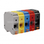 Single-circuit connector, ZJU2-95 type: for 95 mm² wires   800V