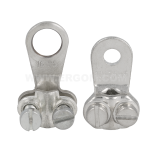 Terminals screwed with 2 ring bolts, KSD type
