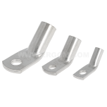 Tubular angle cable lugs with inspection hole, K45Ro type