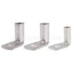 Tubular angle cable lugs with inspection hole, K90Ro type