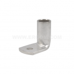 Tubular angle cable lugs with inspection hole, K90Ro type