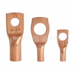 Tubular ring cable lugs, KM type