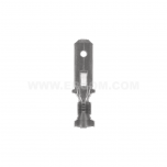 Male push-on connectors with spring protection WZJ type