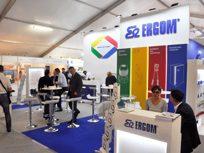 Ergom's stand at Energetab 2018