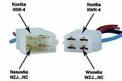 Kostki wtyczek konektorowych 