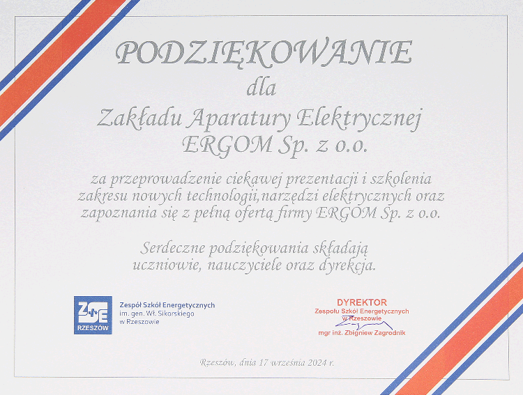 Thanks Ergom from the Power Engineering School Complex