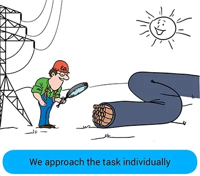 We approach the task individually