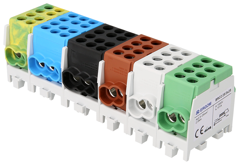 Compact Distribution Blocks 7 different sizes 