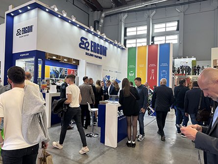 Ergom's stand at ENERGETAB 2025 trade fair