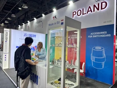 Ergom na Middle East Energy (MEE) w Dubaju.